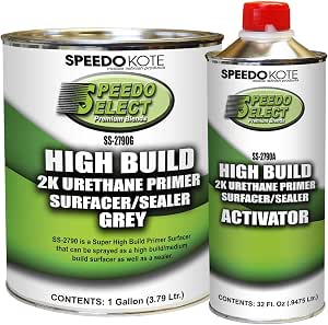 Speedokote SS-2790G/SS-2790A Super Fill High Build Primer Gray gallon kit