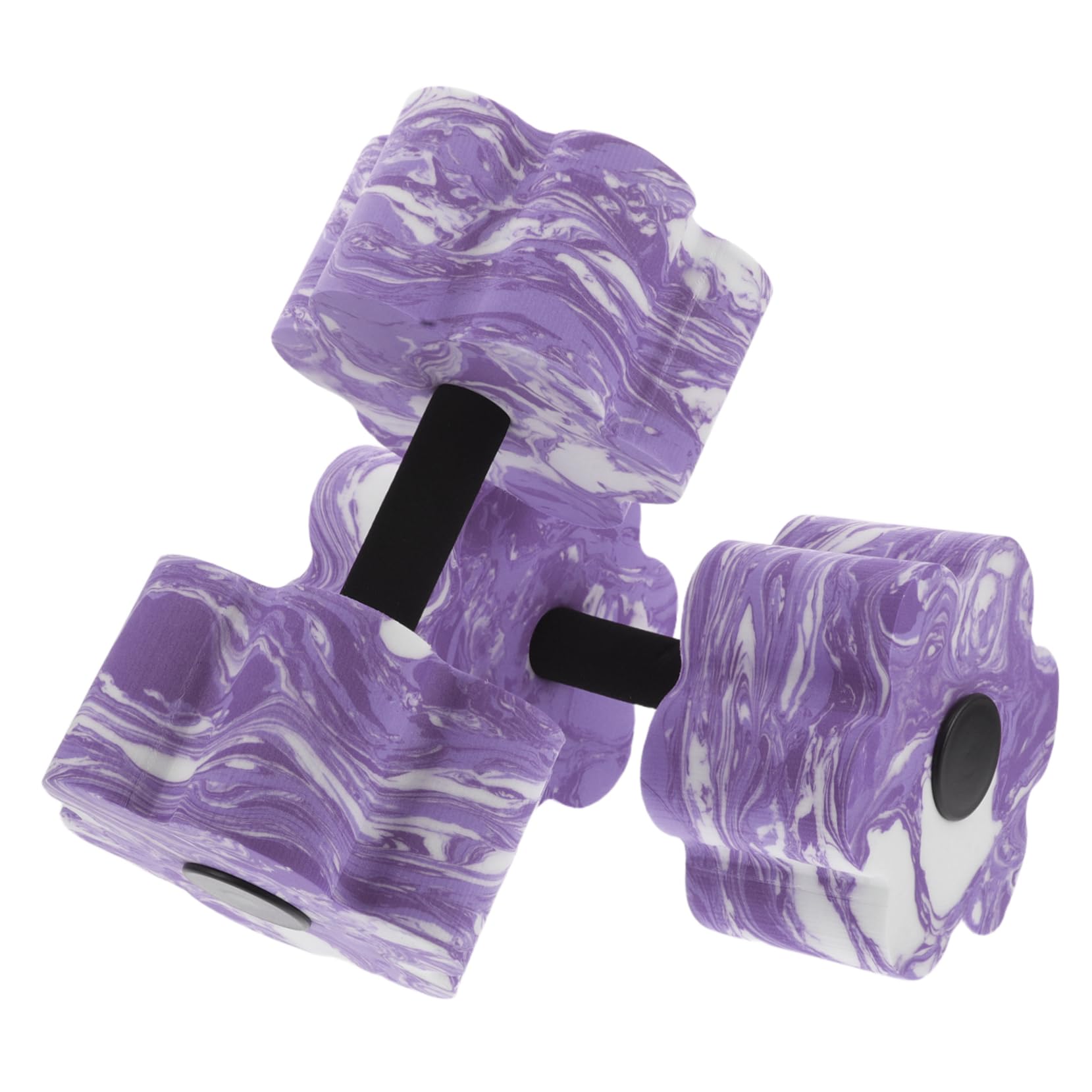 YARNOW Manubri da Yoga manubri galleggianti manubri Resistenti all'Acqua Attrezzature per Il Fitness in Piscina Pesi da Nuoto per Esercizi in Piscina Pesi da Piscina manubri Eva Violet