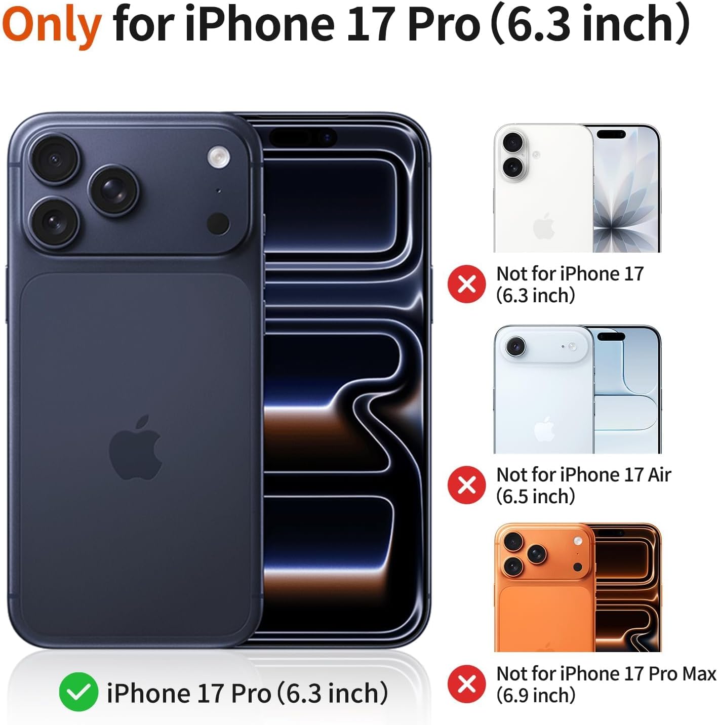 for iPhone 17 Pro Case with MagSafe Stand Ring for Women, Cute Clear Floral Design with 360° Kickstand Holder Magnetic Shock Proof Heavy-Duty Protection Pink Flower - Image 2