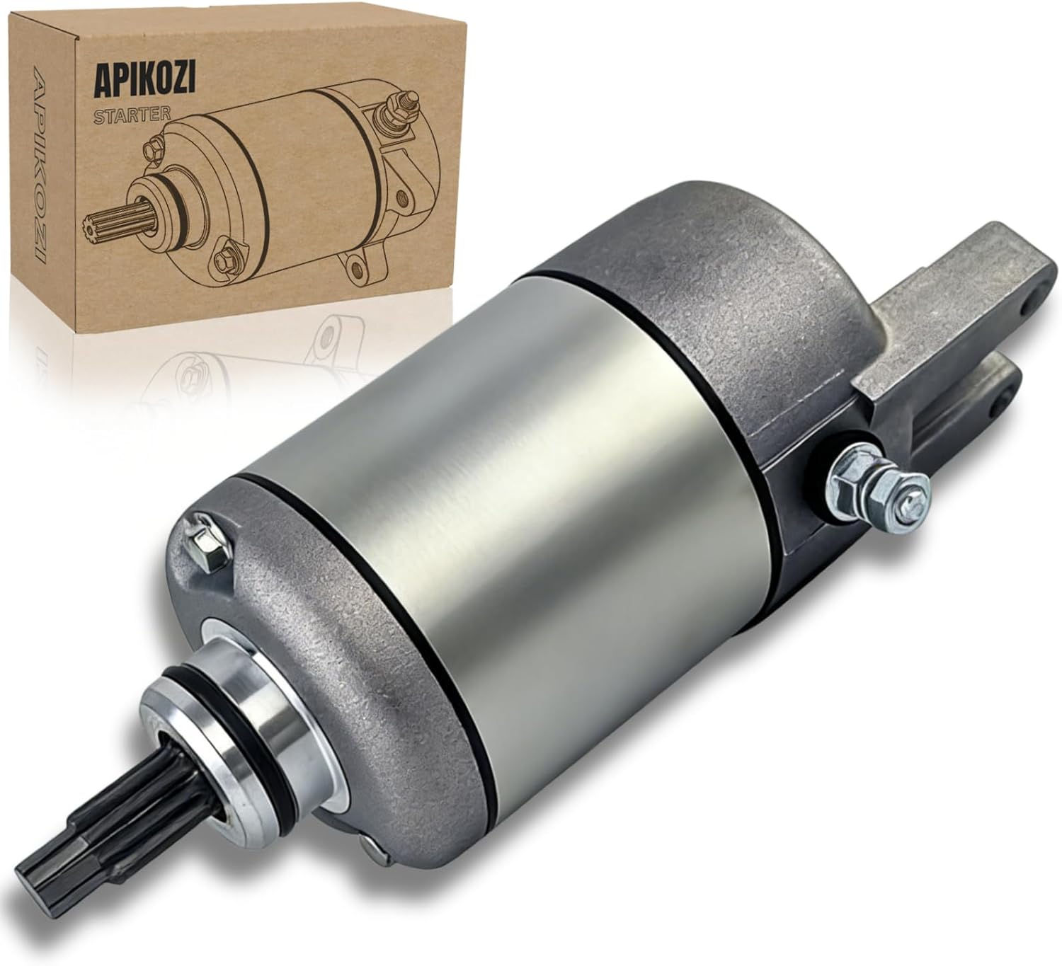 Starter Motor Fits for Foreman Rubicon 500 TRX500FA 2001-2014 TRX500FGA TRX500FPA Rincon GPS 31200-HN2-A01 31200-HN2-003
