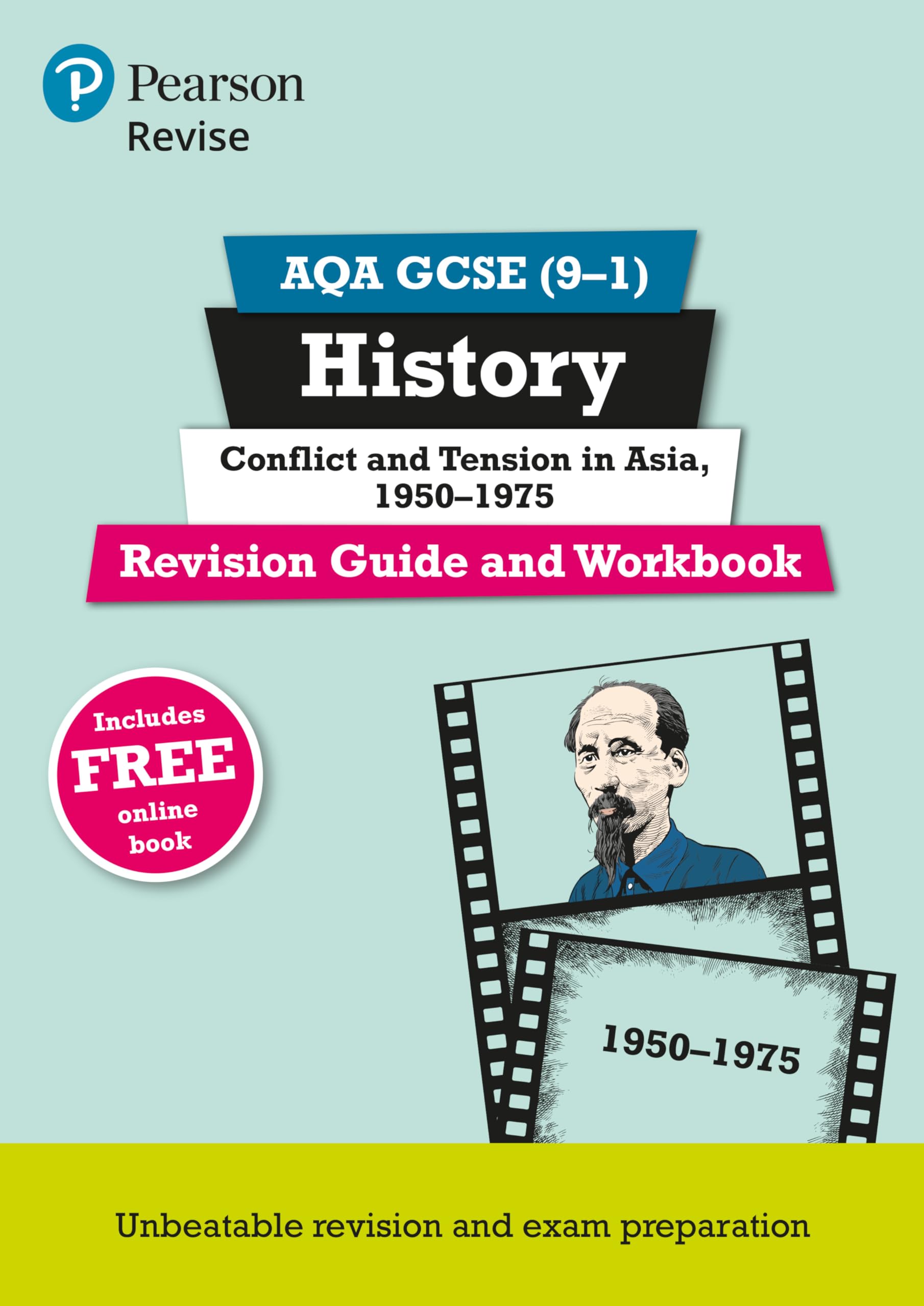 Pearson REVISE AQA GCSE History Conflict and tension in Asia, 1950-1975 Revision Guide and Workbook incl. online revision and quizzes - for 2026, 2027 exams