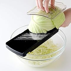 アーネスト 【日本製】 スライサー (千切り) 3倍速でできる (3倍速 トリプルウェーブ) 大手飲食店愛用ブランド 限定カラー ブラック A-77295 【Amazon.co.jp限定】