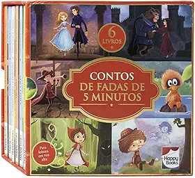 BOX Contos de fadas de 5 minutos C/6 LIVROS SORT. (6 Títulos)