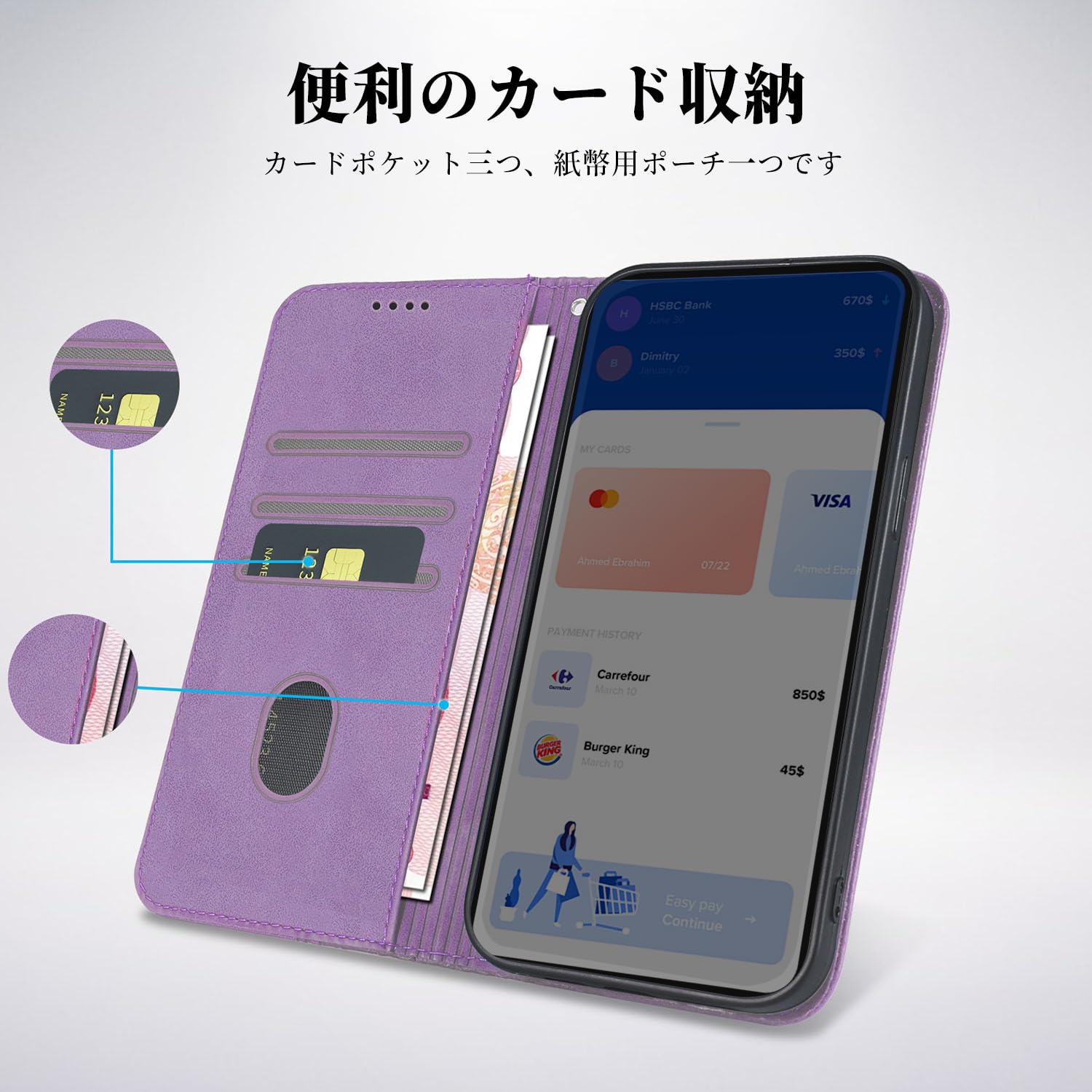 nubia S 5G (A403ZT) ライトパープル　本体保護ケース付 Amazon.co.jp: For ZTE nubia S 5G (A403ZT) ヌビア ワイ