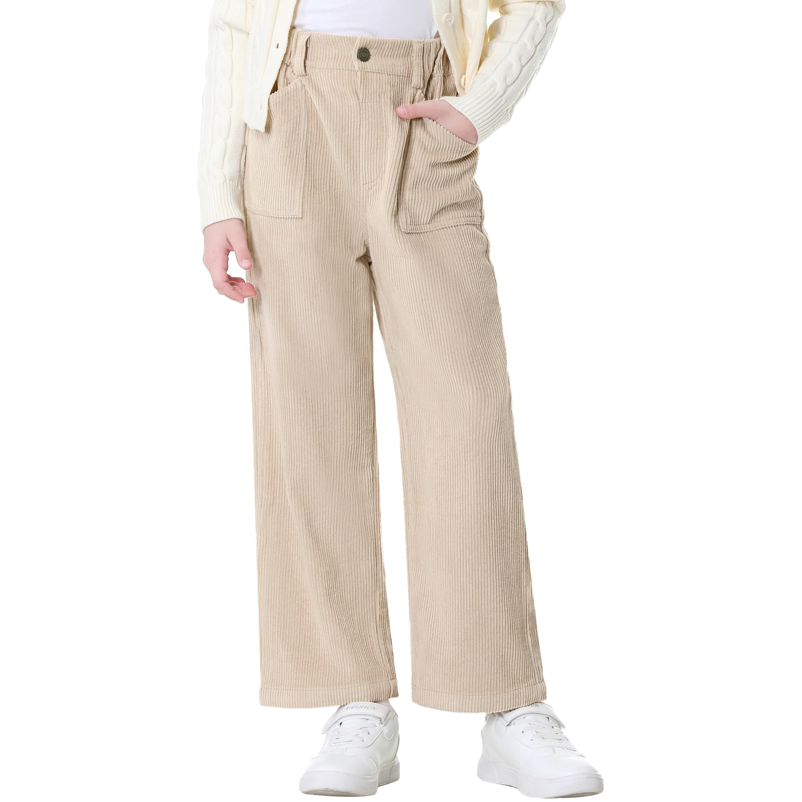 Pantalones de pana para niñas ideales para el colegio y tardes de parque en otoño 7