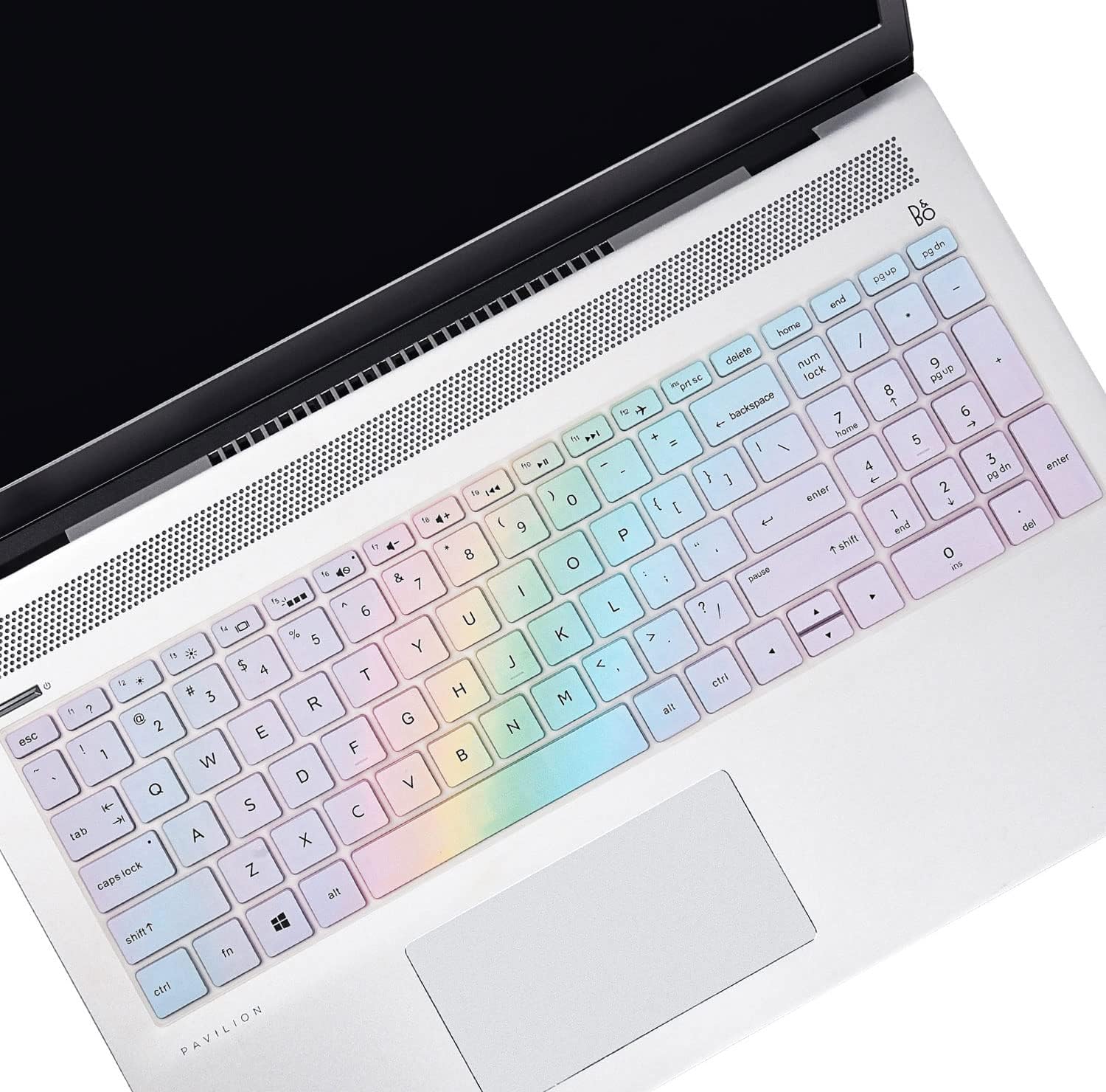 Keyboard Cover for 15.6 17.3 HP Laptop 15-dw 15-dy 15-ef 15-da/db/bs 15t-dw400 15-dw0083wm 15-dy2073dx 15t-dy200 15z-ef2000|HP Envy X360 15m-dr/ds 17-bs/bw/by/ca 17-by4013dx by4623dx 17-by4025nr Skin