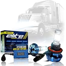 LED Headlight Bulbs Compatible with International Truck Lonestar Lone Star Low Beam Only