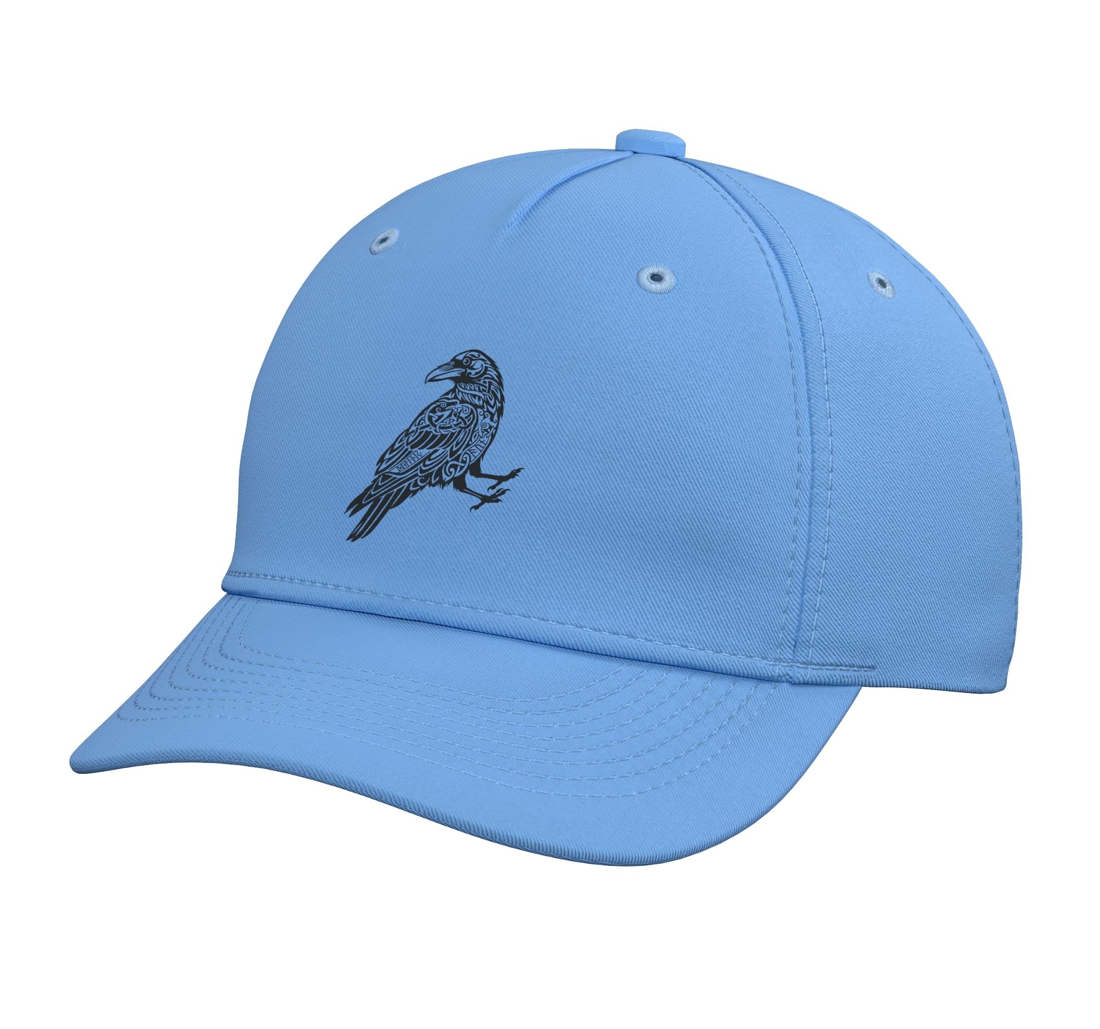 Norse Mythology Celtic Knot Viking Raven Rune Art Adjustable Baseball Hat