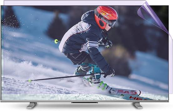 50 Inch TV Screen Protector Blue Light Blocking Filter Film Matte Anti-Glare Film, Shielding Ultraviolet/Filter Out Radiation/Anti Myopia, Reduce Eye Fatigue.,50" 1095 * 616
