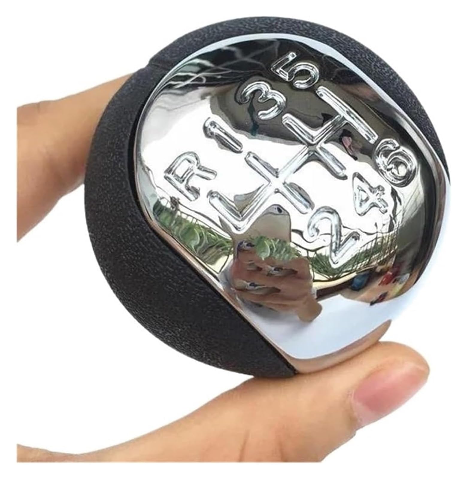 TRASH BIN Car Gear Shift Knob for Opel for Vectra C 2002-2005 5 6 Speed Manual Car Gear Shift Knob Gaiter(Gear Knob R123456)