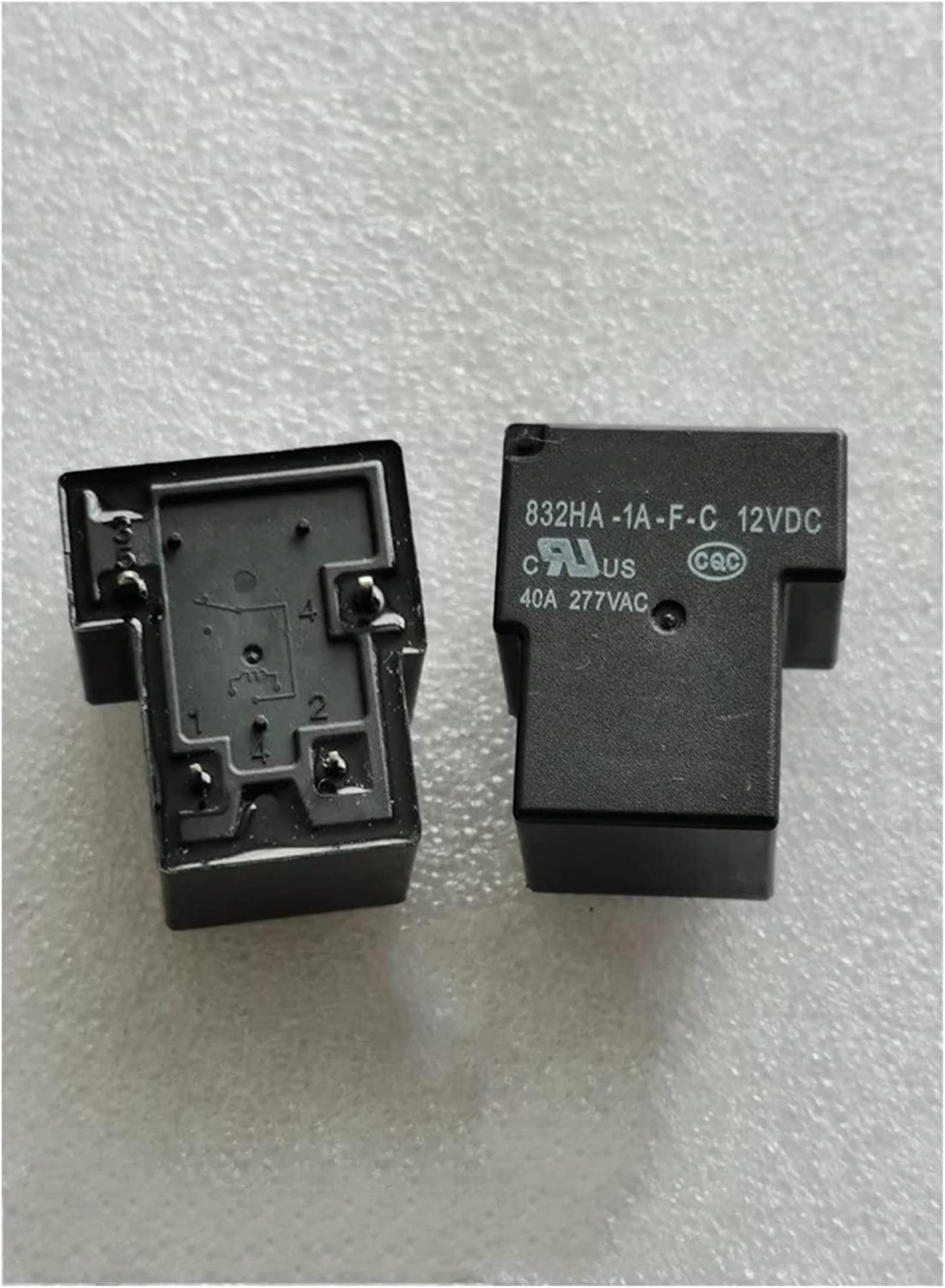 AQHYEBNSR Relay 10PCS/LOT 832HA-1A-F-C-12VDC 832HA-1A-F-C-24VDC 832HA-1A-F-C 12V 832HA 1A F C 12VDC DC12V 4PIN 40A 24V(24VDC)