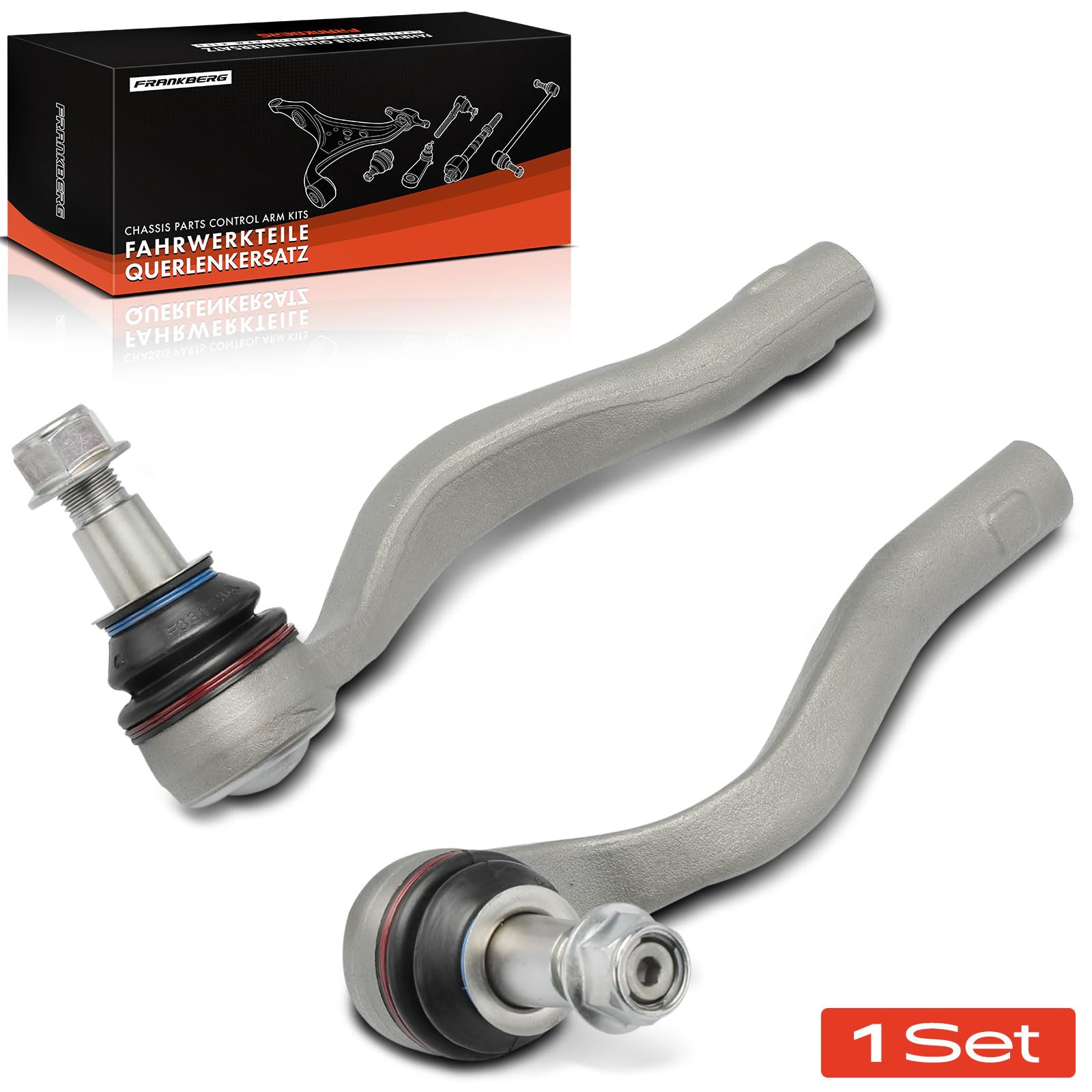 Frankberg 2x Spurstangenkopf Vorderachse Kompatibel mit C-Klasse W204 C 220-C 350 2.1L-3.5L 2007-2014 C-Klasse T-Model S204 C 220-C 350 2.1L 3.0L 2007-2014 Replace# 2043303403