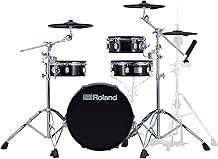 Roland VAD103 V-Drums | Premium 4-Piece Electronic Acoustic Design Drum Kit with Shallow-Depth Shells