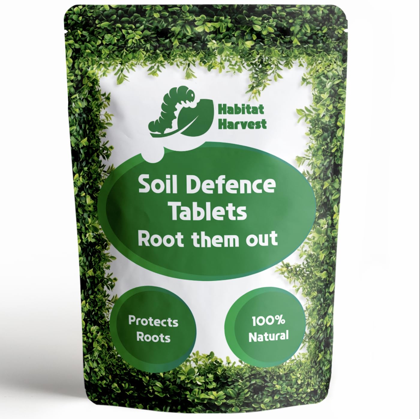 Habitat Harvest, Soil Defence Tablets, Fungus Gnat Protection, Supports a healthy root zone environment. Natural solution