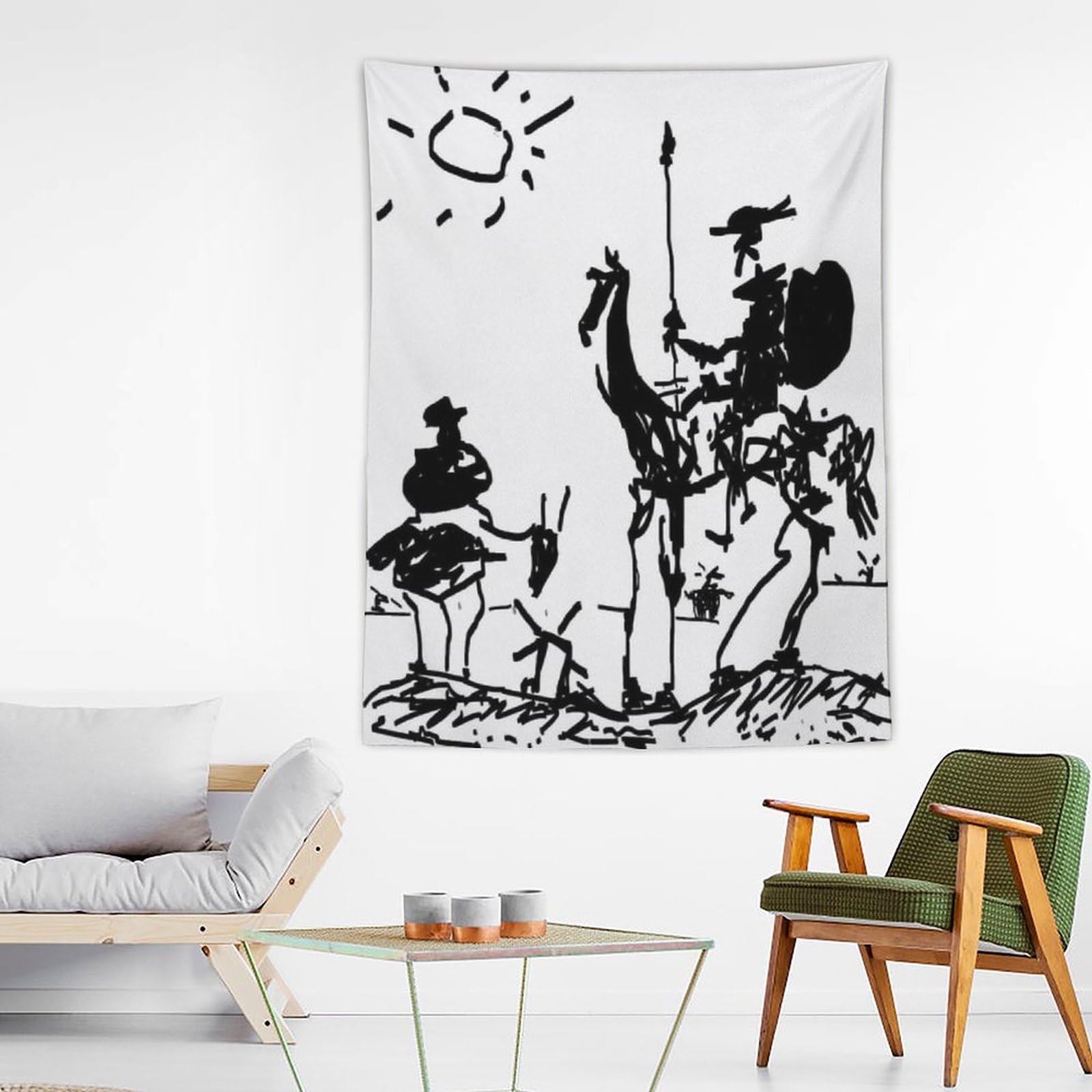 Amazon.co.jp: Pablo Picasso パブロ・ピカソ「ドン・キホーテ