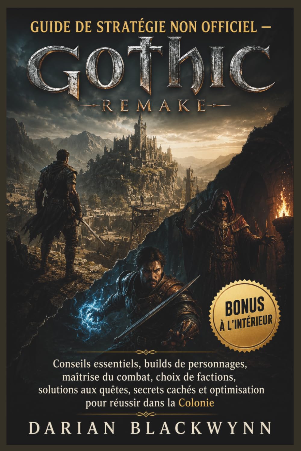 GUIDE DE STRATÉGIE NON OFFICIEL – GOTHIC REMAKE: Conseils essentiels, builds de personnages, maîtrise du combat, choix de factions, solutions aux ... et optimisation pour réussir dans la Colonie