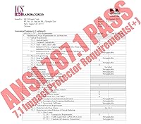 Vista 4 de HTS HUNTERSKY Gafas de tiro tácticas balísticas ANSI Z87+UV400 gafas protectoras