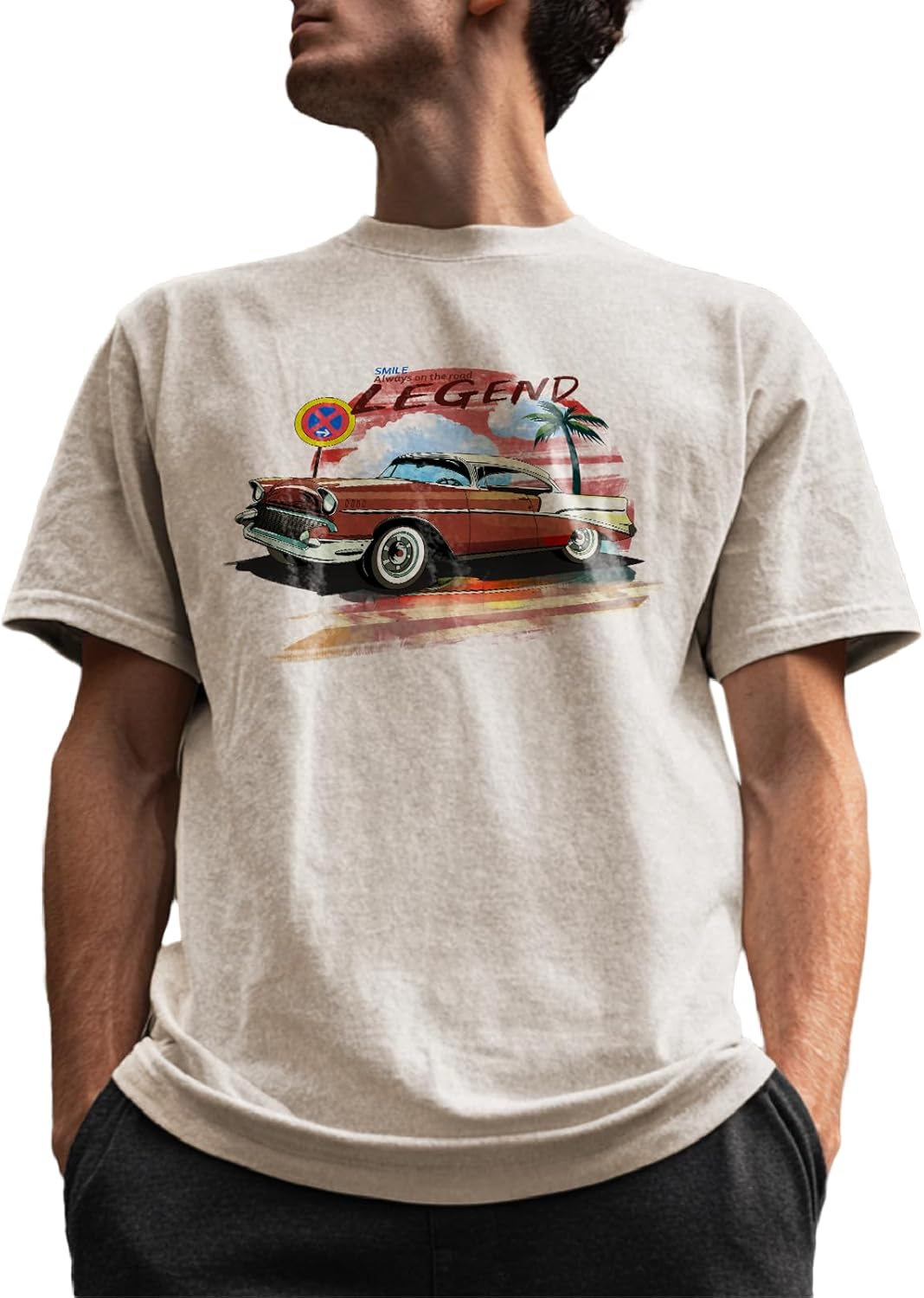 domirica Mens Tshirt Cotton Acid Washed Oversized Breathable 2026 Summer Gym Street Casual Men's Clothing