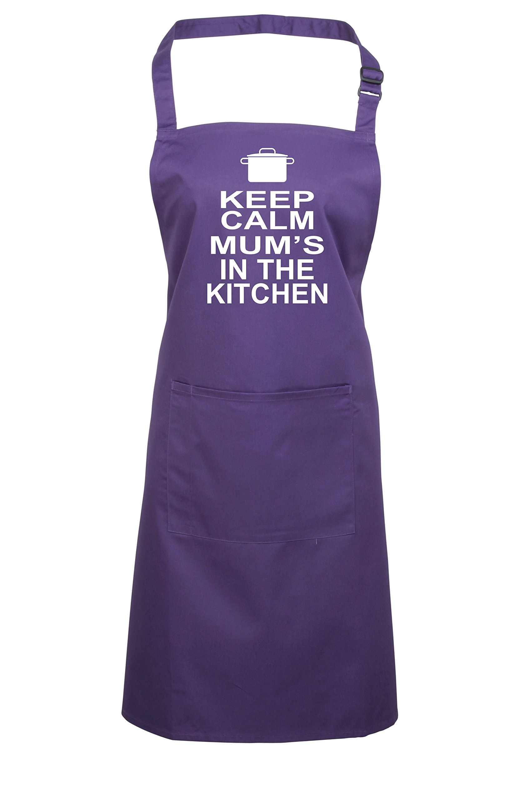 Edward Sinclair | Keep Calm Mum's in The Kitchen | Purple Apron | with White Print
