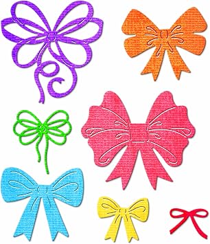 Butterfly Bow Gift Ribbon Metal Cutting Dies Sets for Card Making