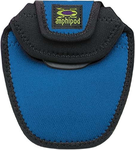 Amphipod Micropack LandSport - Funda con cierre para guardar dinero en efectivo, identificación, gel y llaves, para correr y caminar, color azul rey