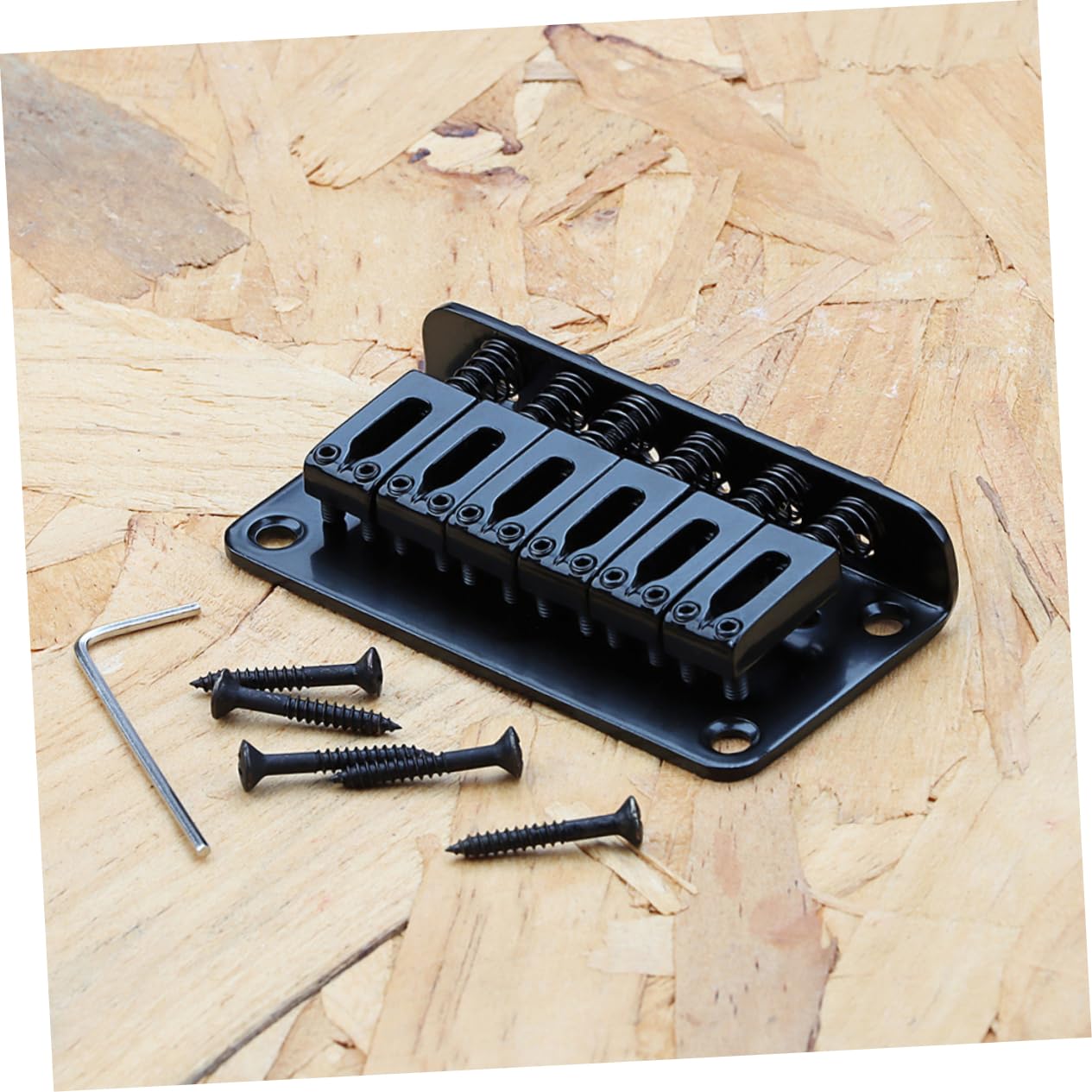 VICASKY 4 juegos de guitarra eléctrica Tremolo Bridge Spring Metal Guitarra Bridge Cordal para un mejor rendimiento
