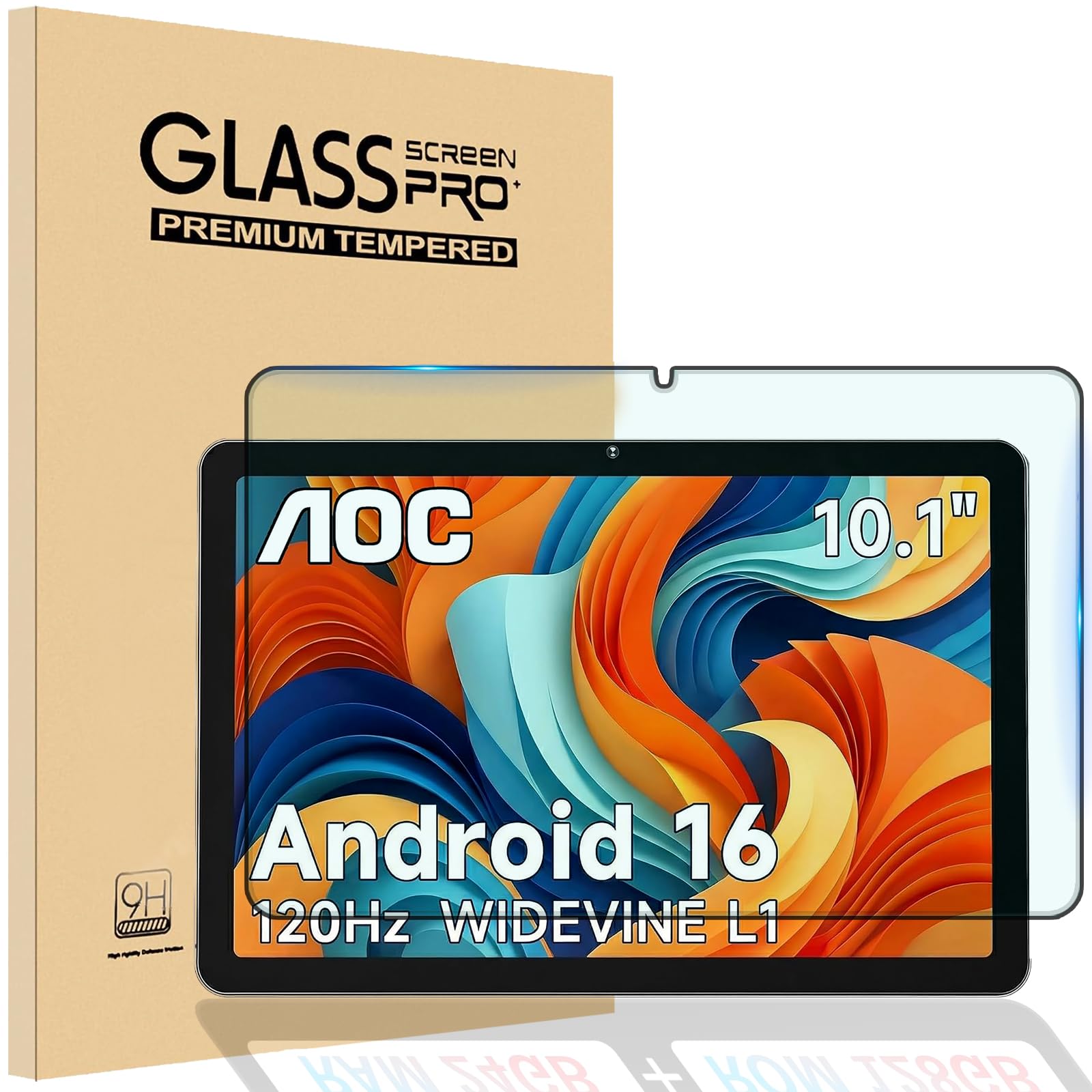 Amazon.co.jp: For AOC M10 10インチ タブレット保護フィルム 9H 高