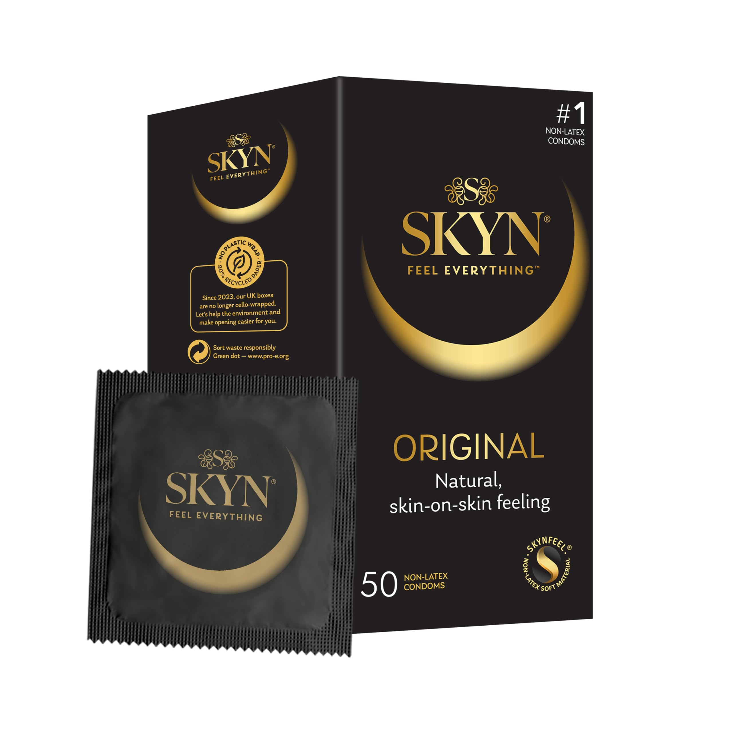 SKYN Original Kondome (50 Stück) latexfrei, Normale Größe