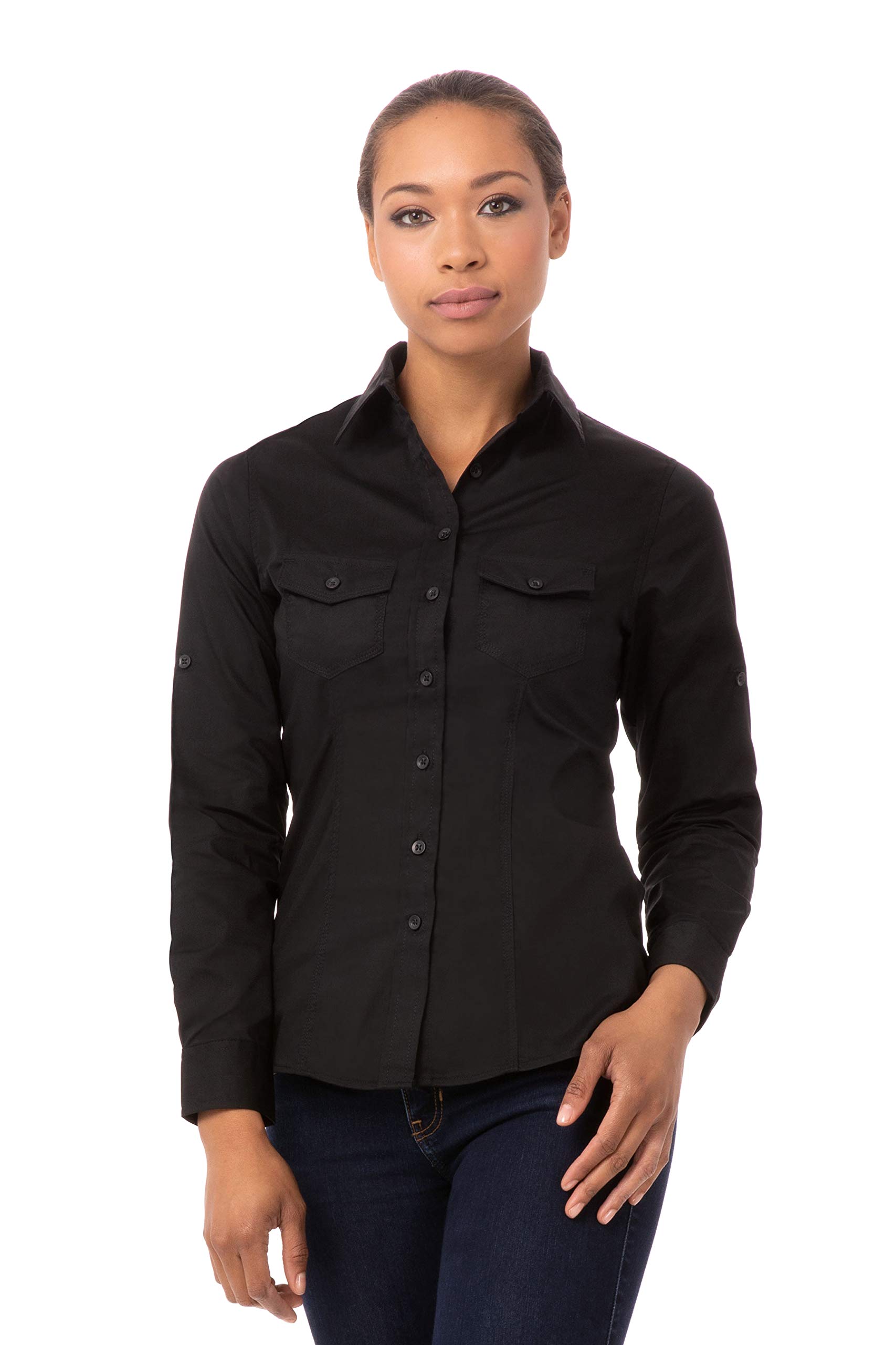 Chef WorksMen's Double Pocket Shirt