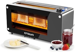 Crownline 2-Slice Glass Toaster