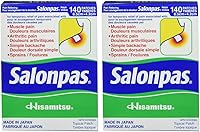 Vista 6 de Salonpas Parche para aliviar el dolor, 140 parches x 2