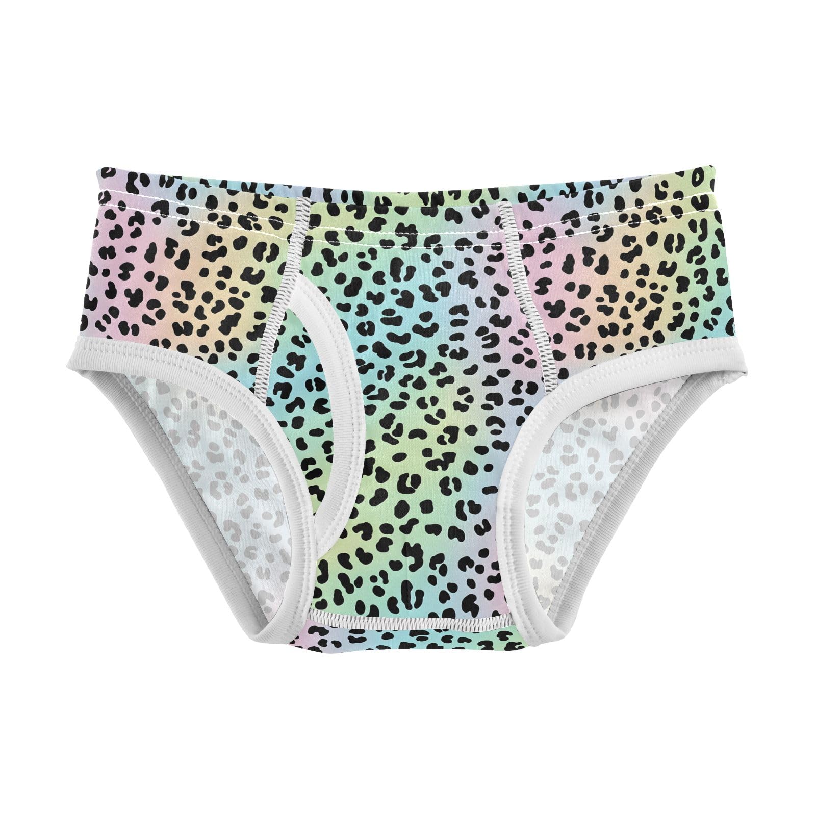 Boys Exclusive Briefs Toddler Underwear 95 Combed Cotton Boxerbriefs 2T Pastel Gradient Leopard