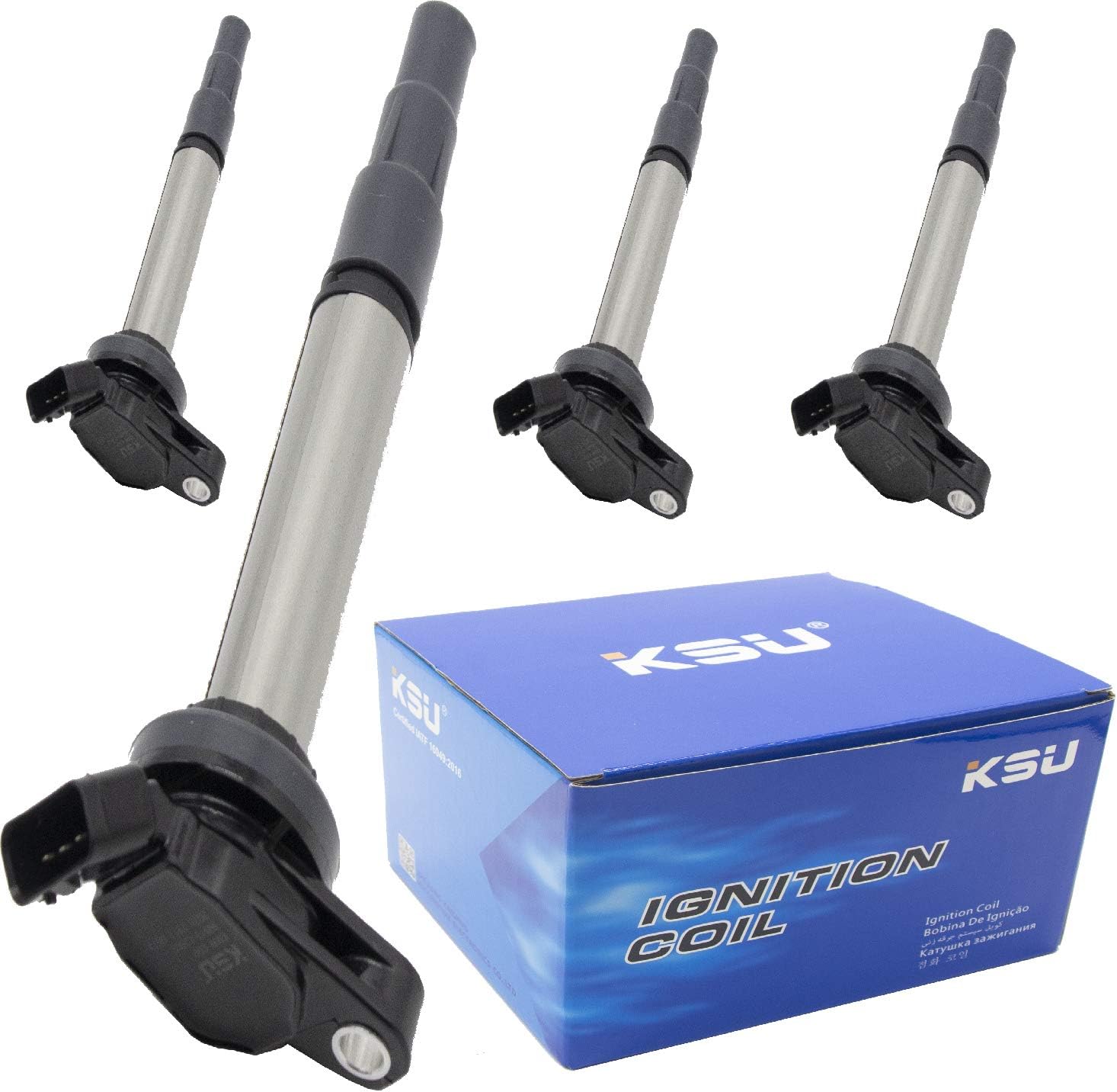 Automotive 4 Pack Ignition Coil 9091902258 for Toyota Corolla Matrix Prius PRIUS SCION XD money