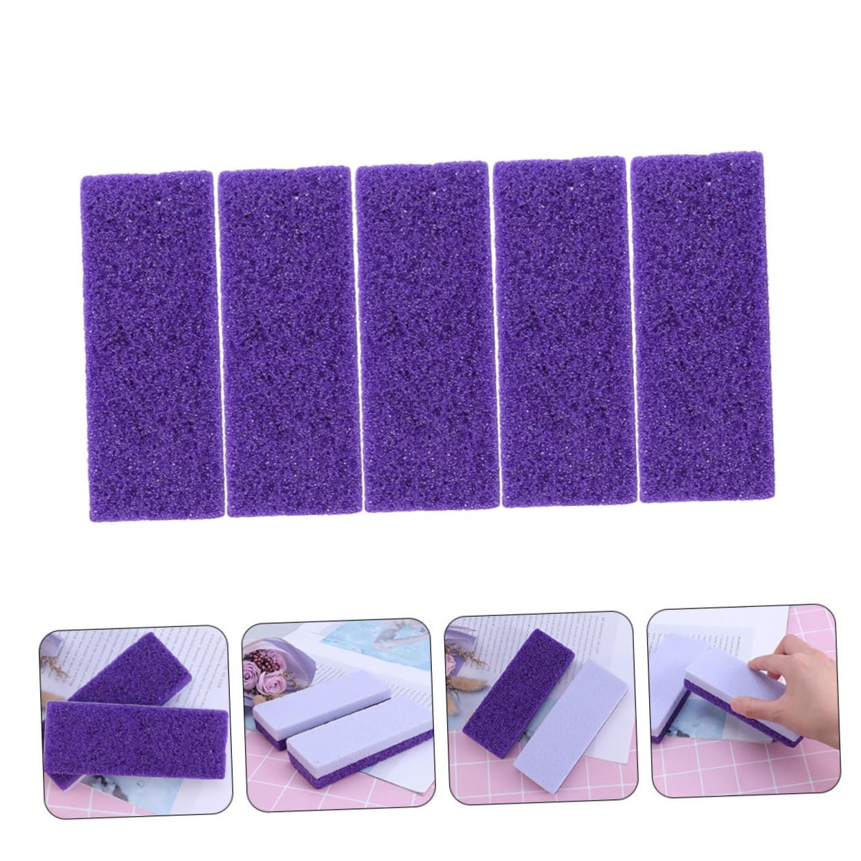 FRCOLOR 25pezzi Piedi Portatili Strumenti Per Rimozione Calli e Quotidiana Per Uso Domestico e Viaggi Design Leggero e Pratico Resistente e Facile Da Usare
