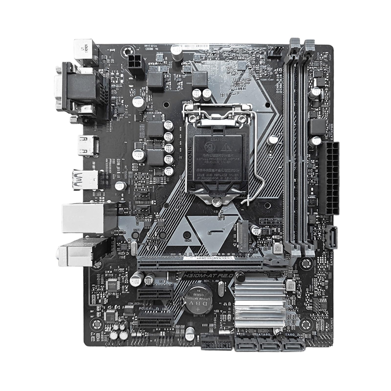 Motherboard Placa Base Fit For ASUS H310 Prime H310M-AT R2.0 LGA1151 Compatible con procesadores Core i5-9400, 8500, 9600K, i7-9700, i9-9900 de 9.ª y 8. generación, DDR4, HDMI mATX