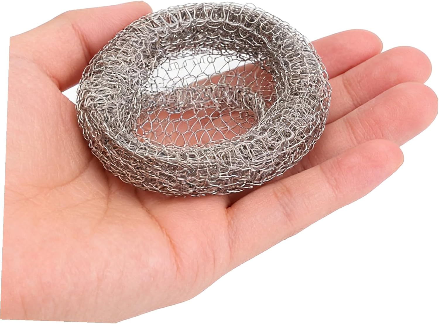 24pcs Stainless Steel Washing Machine Lint Filter Mesh Screen