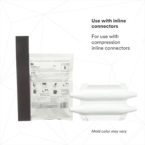 Miniatura 3 de 3M Scotchcast Empalme Flexible 82-F1 (2131), Resina Autocurante, Resiste la Abrasión, 1-5 kV