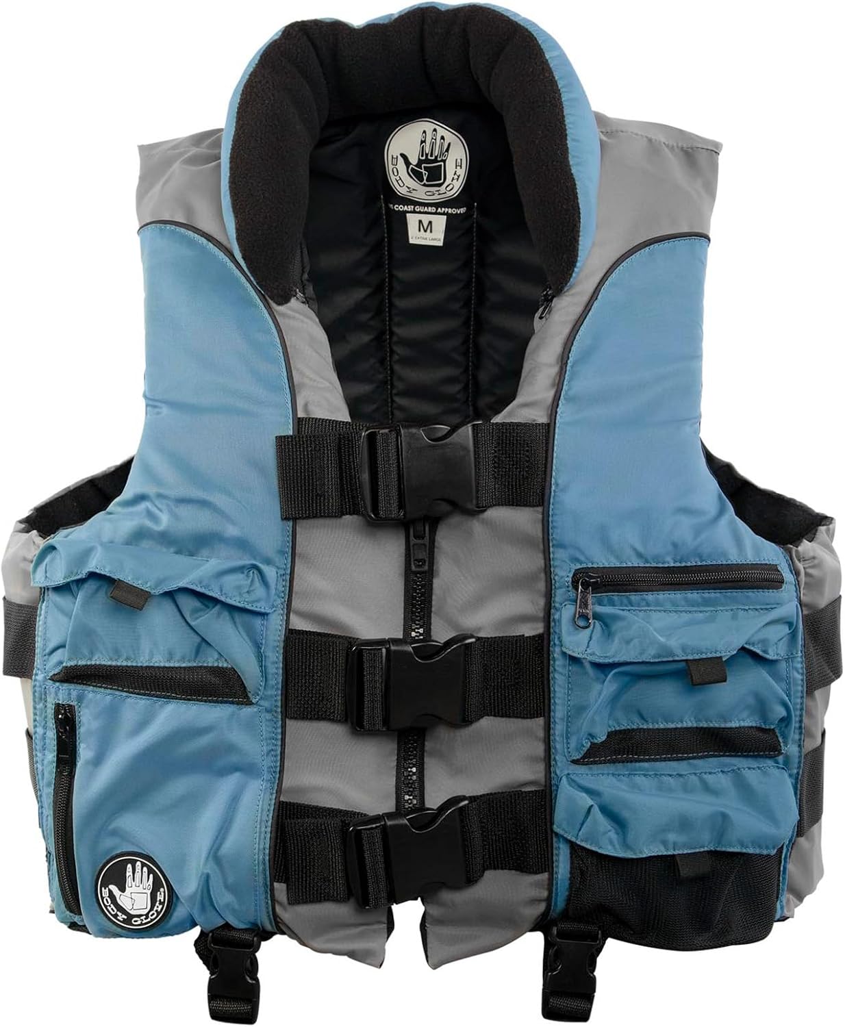 Body Glove Unisex Adult Life Jacket Fishing Vest, Lightweight Nylon Fishing Life Jacket with 5 Pockets, USCG and Transport Canada Approved Life Vest for Boating, Fishing, Kayaking, Rafting Body Glove Unisex Adult Life Jacket Fishing Vest, Lightweight Nylon Fishing Life Jacket with 5 Pockets, USCG and Transport Canada Approved Life Vest for Boating, Fishing, Kayaking, Rafting
