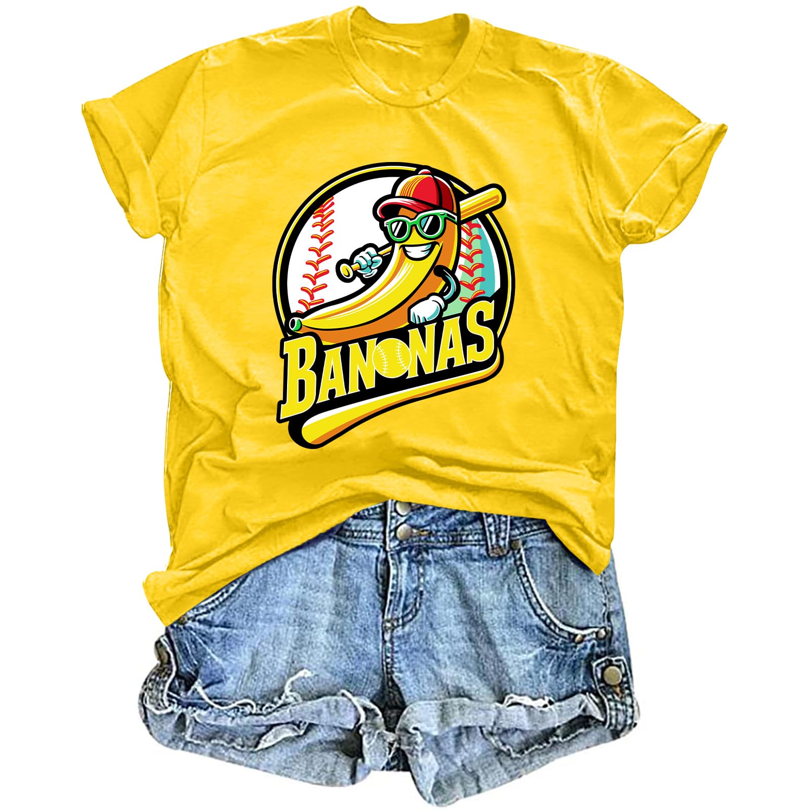 HQP Baseball Shirts Women Baseball Player T-Shirts Ballgame Graphic Tee Team Fan Short Sleeve Tops