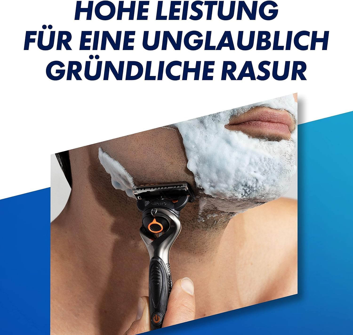 Gillette ProGlide Power ostrza do golarki, 8 zapasowych ostrzy do golenia na mokro dla mężczyzn, z 5-krotnym ostrzem