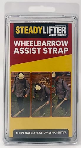 SteadyLift - Arnés ligero para ayudar a levantar, estabilizar y mover cargas pesadas con tu carretilla, hace que las maniobras sean pesadas y