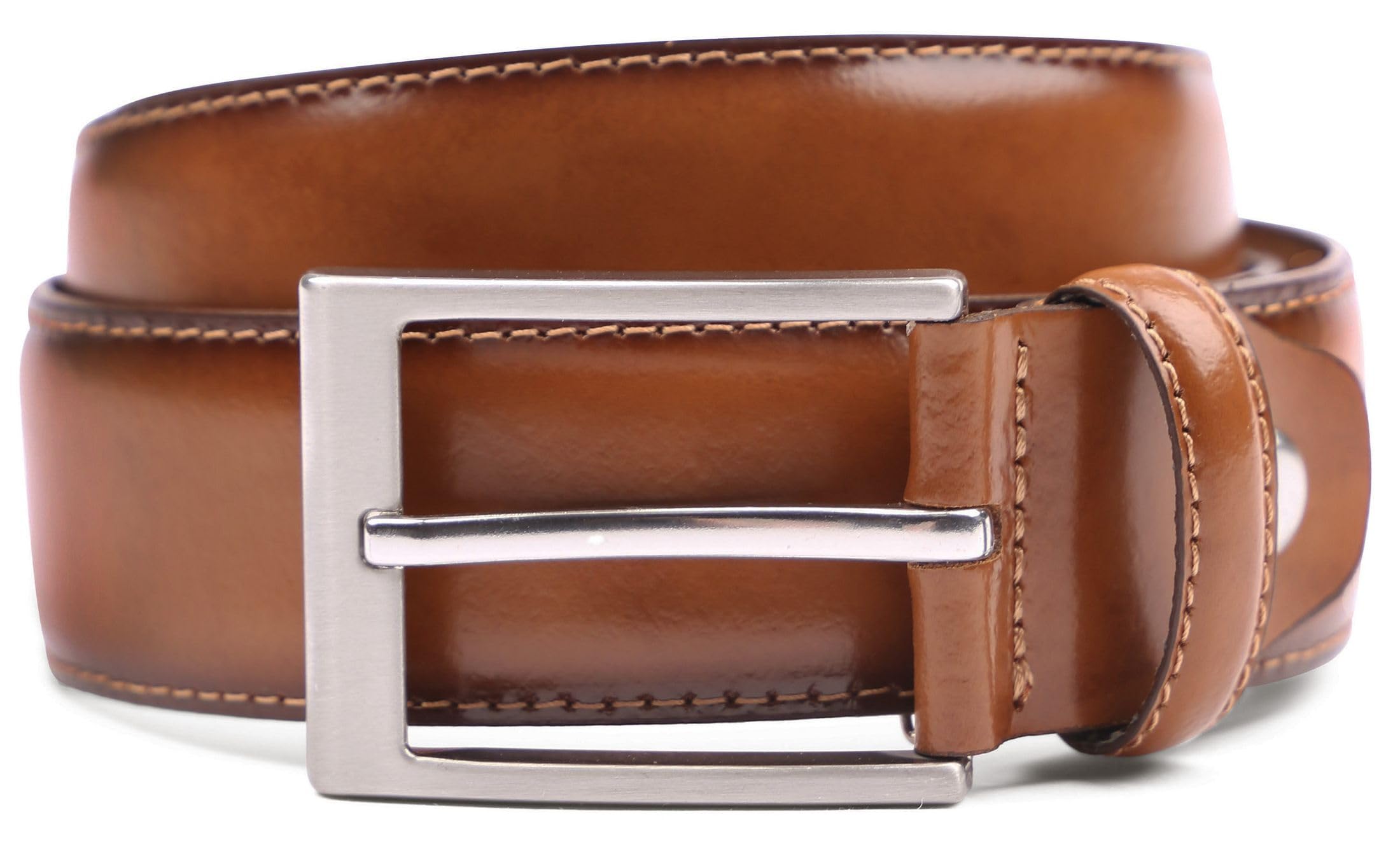 Suitable Ledergürtel Cognac 316 - Grösse 95 - Herren - Bekleidung - - Leder -
