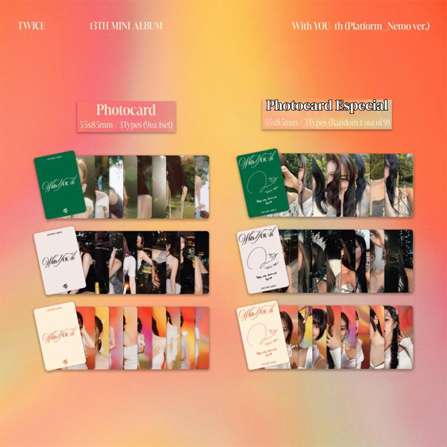 TWICE - 13th Mini Album [With YOU-th] (Nemo Ver. - Forever Ver