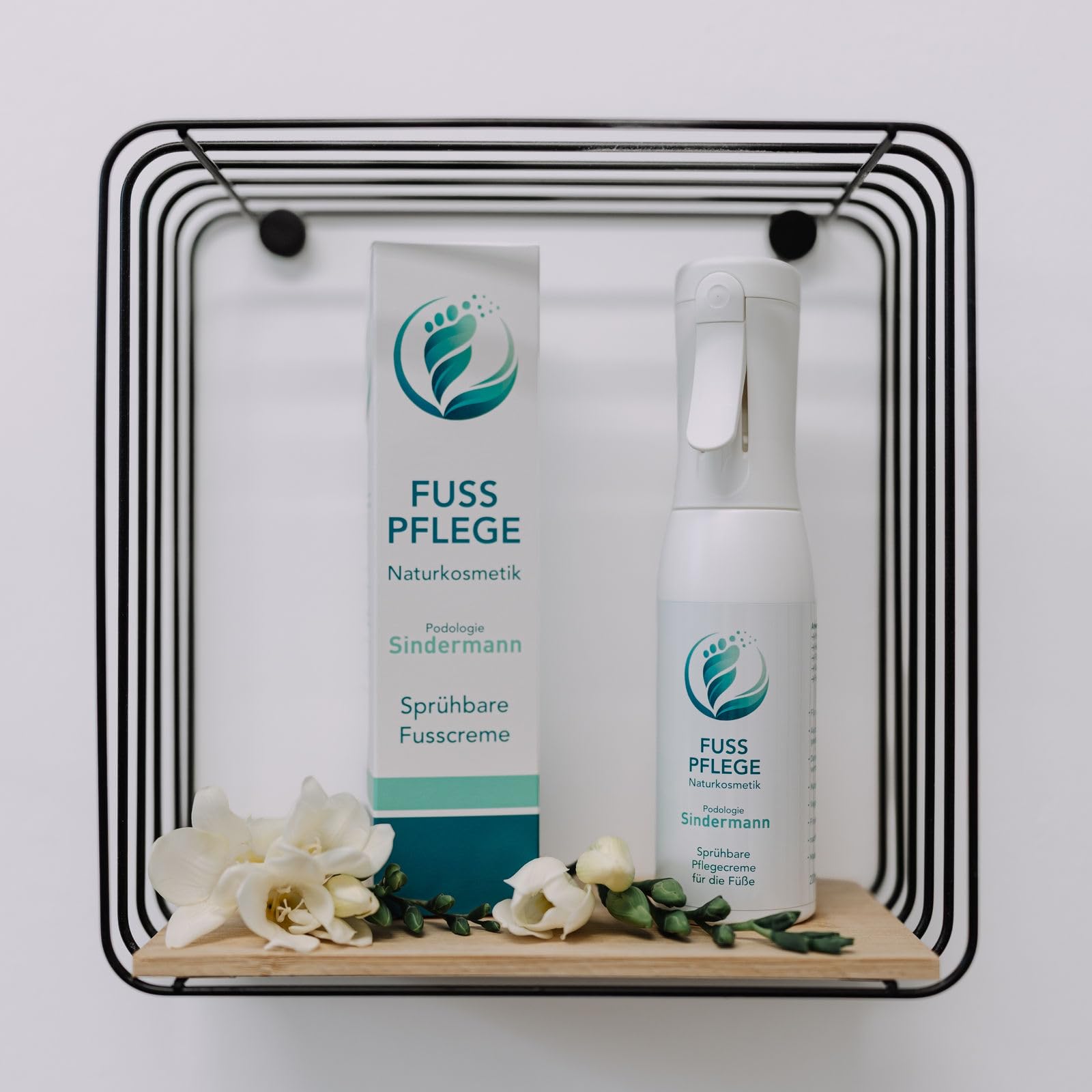Sindermann Sprühbare Fusscreme mit 5% Urea Naturkosmetik