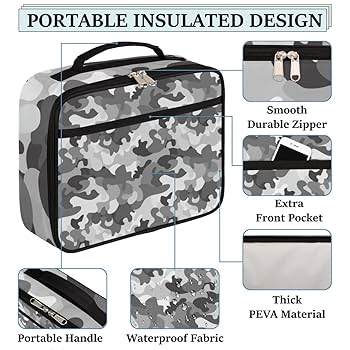 Knosis College Lunch Bag / Camo ランチ　トート Knosis College Lunch Bag / Camo ランチ トート Knosis College
