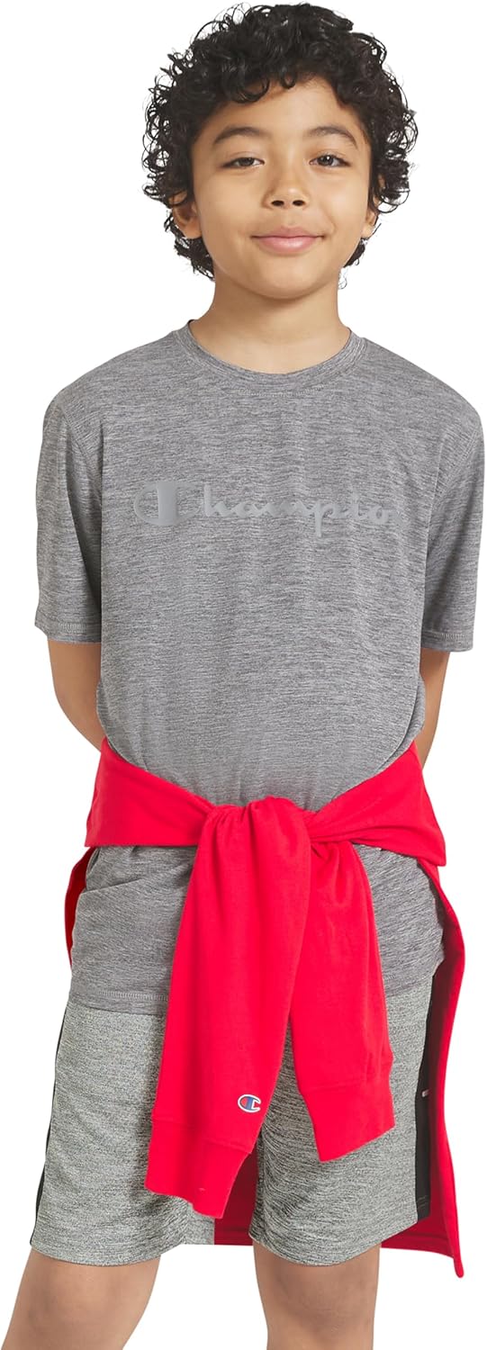 Champion Boys 3 Piece Tee Shirt and Short Sets for Kids
