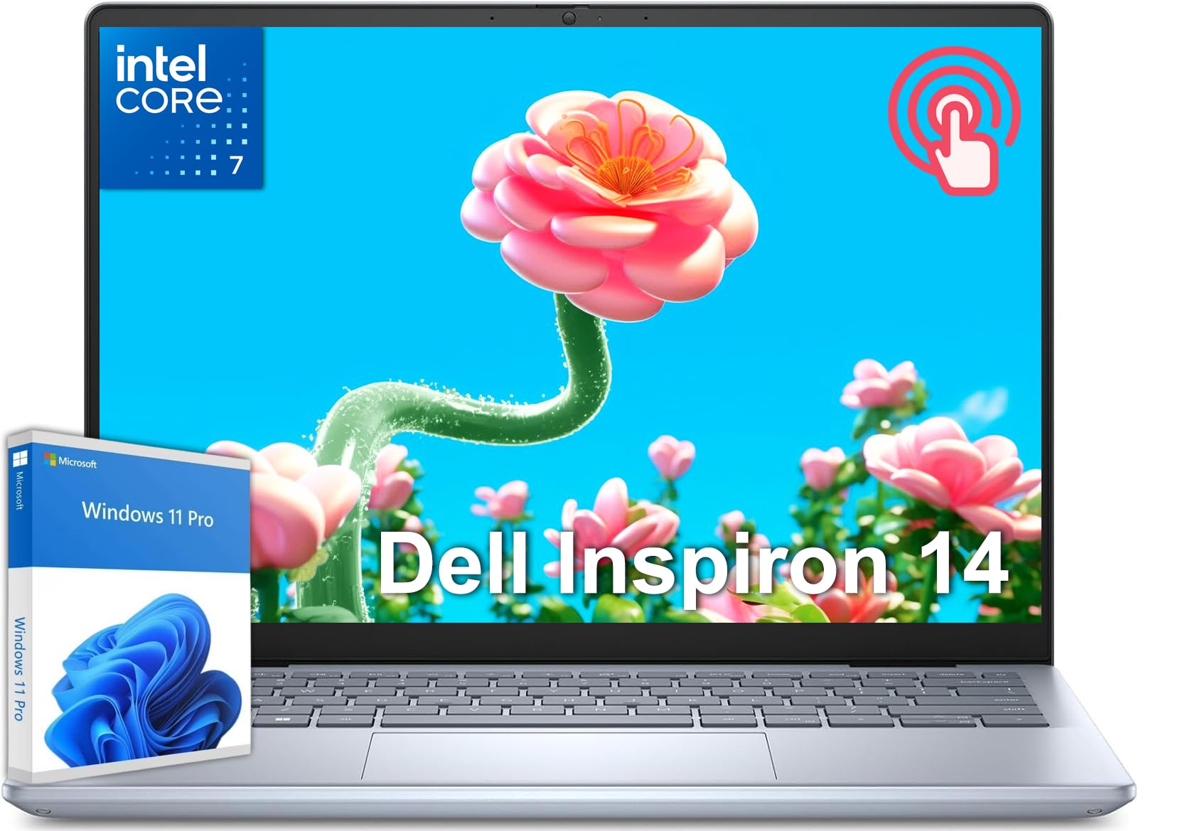 Dell Inspiron 14 7440 2-in-1 ノートパソコン Dell Notebook Inspiron 14 7440 2 em 1, tela sensível ao toque FHD