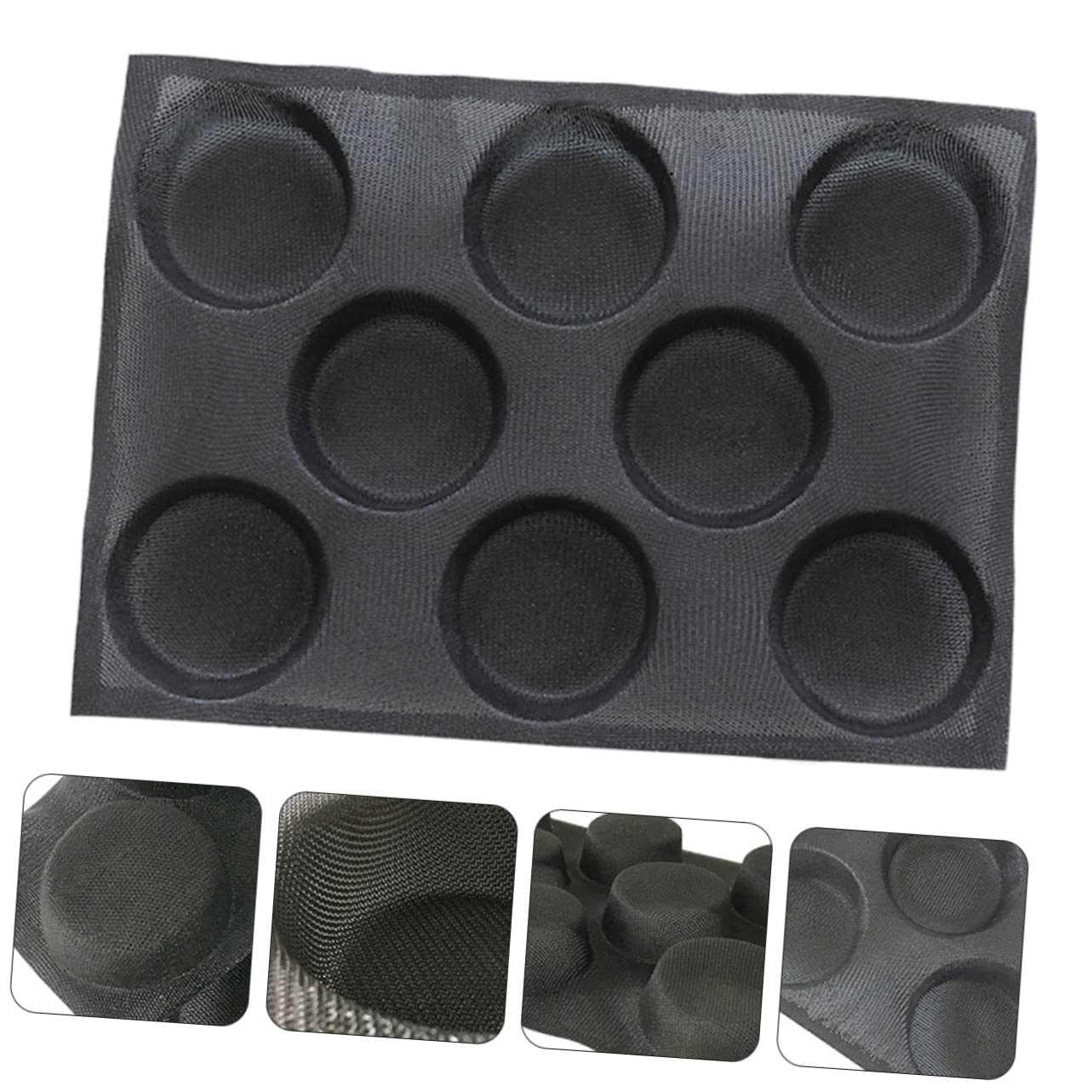 Cabilock 3piezas Molde De Silicona Para Panes Saludables Antiadherente y Cavidades Para Cocinas y Repostería Herramienta De Hornear y Fácil De Limpiar