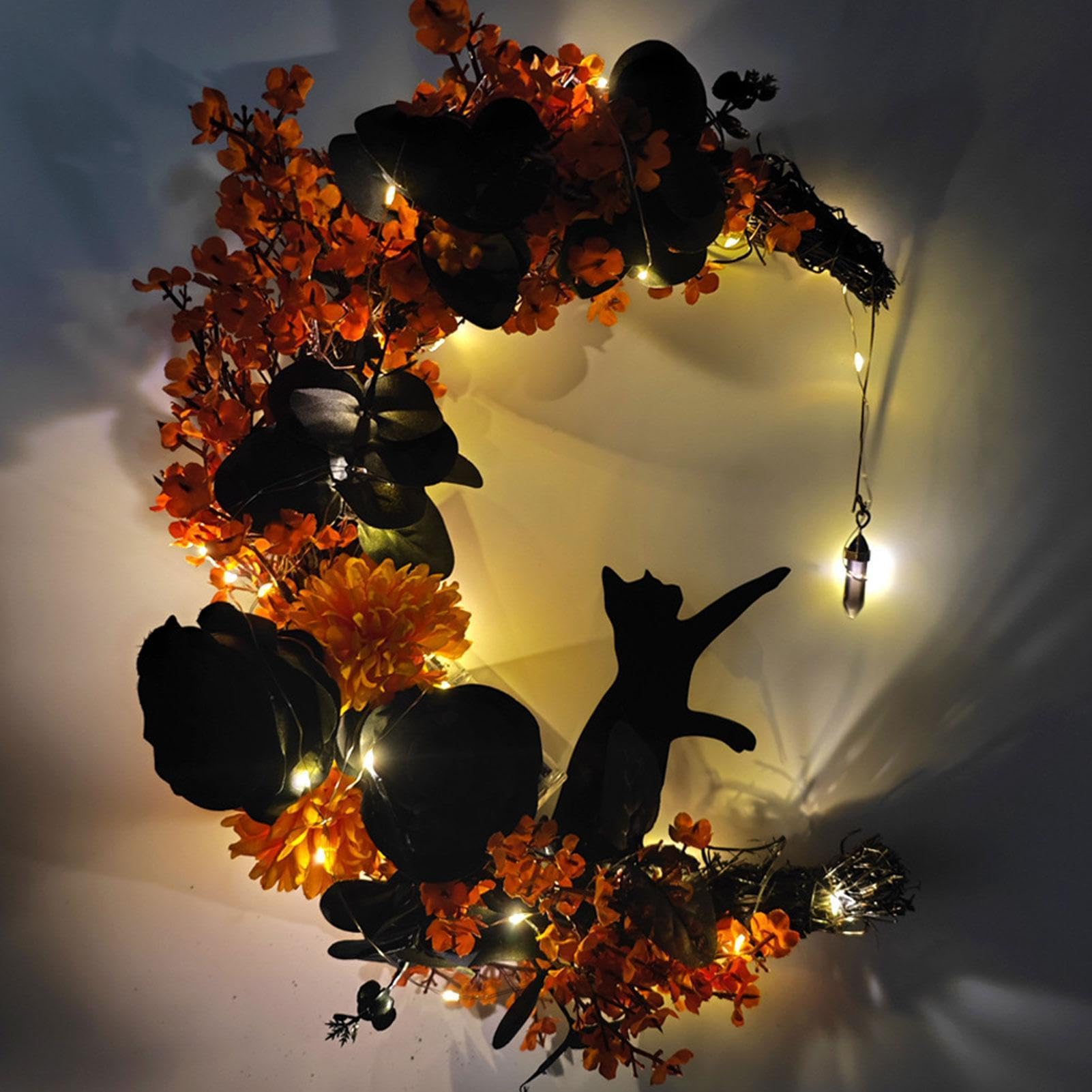 Ghirlanda di Halloween con Luce Horror Luminoso