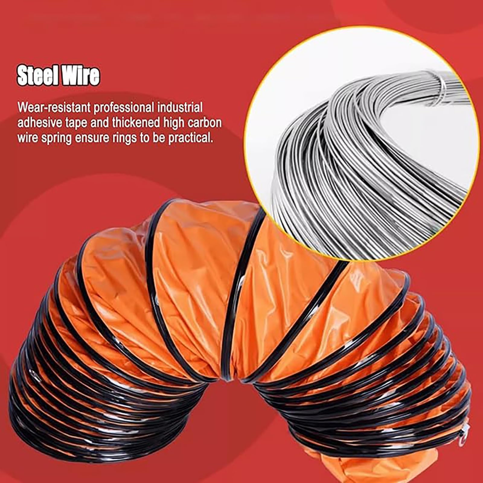 Manguera de conducto flexible PVC